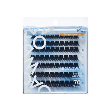 Broadway Wide Volume Lashes – DIY Customizable Extensions (70–140 pcs) – DIY23 - ANNS BEAUTY SUPPLY